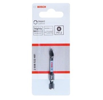 Bosch Vidalama Ucu Impact Control PH2x50 mm (1 Adet) - 2608522481