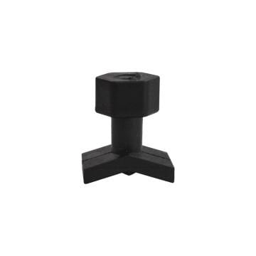 Brio PDR Boyasız Göçük Düzeltme Plastiği Köşe Düzeltme V Tİp Çap 20x15mm - D. N6 - Siyah