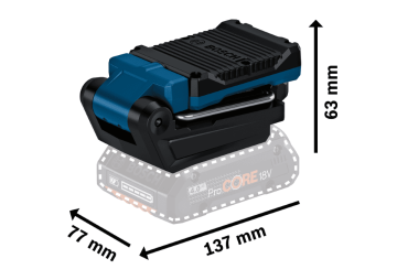 Bosch Glı 18V-800 Akülü Fener (Solo Model)