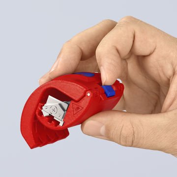 Knipex Plastik Boru Ve Sızdırmazlık Manşon Kesme (Kauçuk) - KNI902210BK