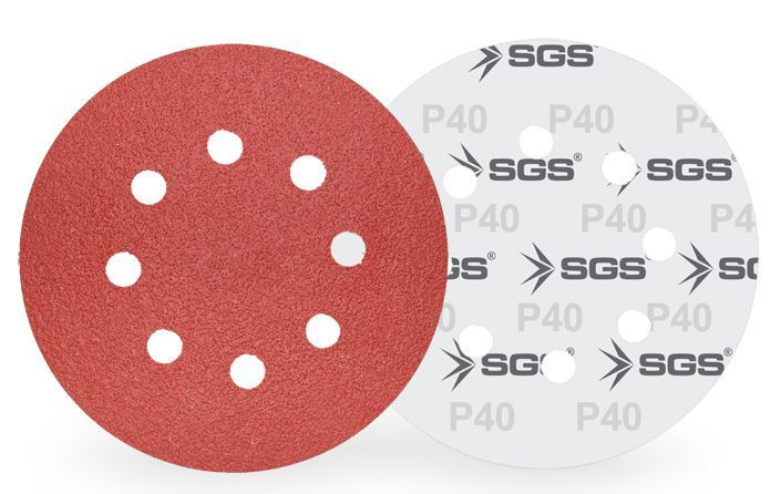 SGS 439 Cırtlı Zımpara Ao 225 Mm 150 Kum 8+1 Delikli