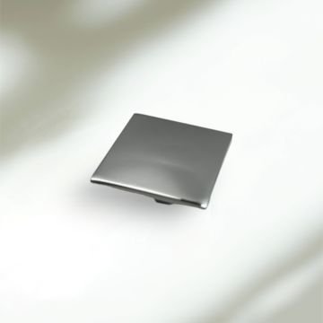 Ayder Kare Prizma Düğme 40X40 Mm Krom