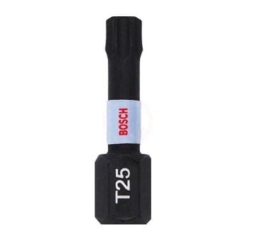 Bosch Vidalama Ucu Impact Control T25x25 mm (2 Adet) - 2608522475