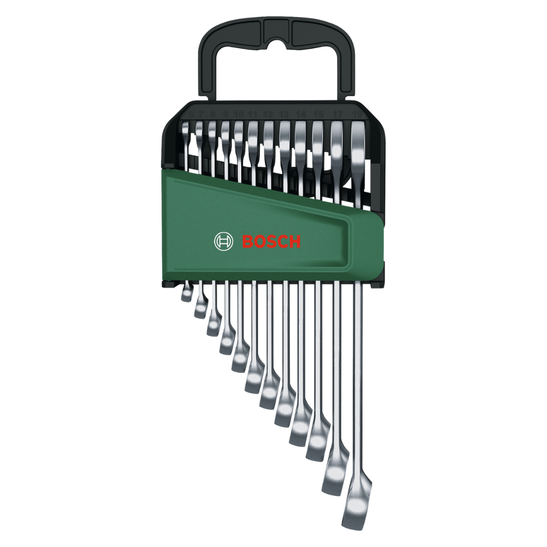 Bosch Açık Uçlu Kombine Anahtar Seti 12 Parça - 1600A02Z9D