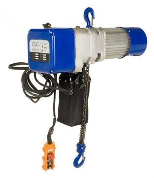 Atlas Pro 1 Ton 12 Mt Çift Hız Elektrikl Zincirli Vinç