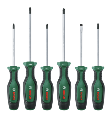 Bosch Tornavida Seti 6 Parça (1600A027Pm) - 1600A027PM