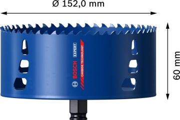 Bosch Delik Açma Testeresi Expert PC-Plus TM 152 mm - 2608900444