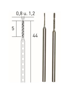 Proxxon Elmas Uç 0,8 - 1,2 mm (2 Parça) (28255)