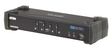 Aten 4 Port Usb Dvı Dual Link Kvmp™ (Keyboard/Video Monitor/Mouse) Periferi Switch, 3D Desteği