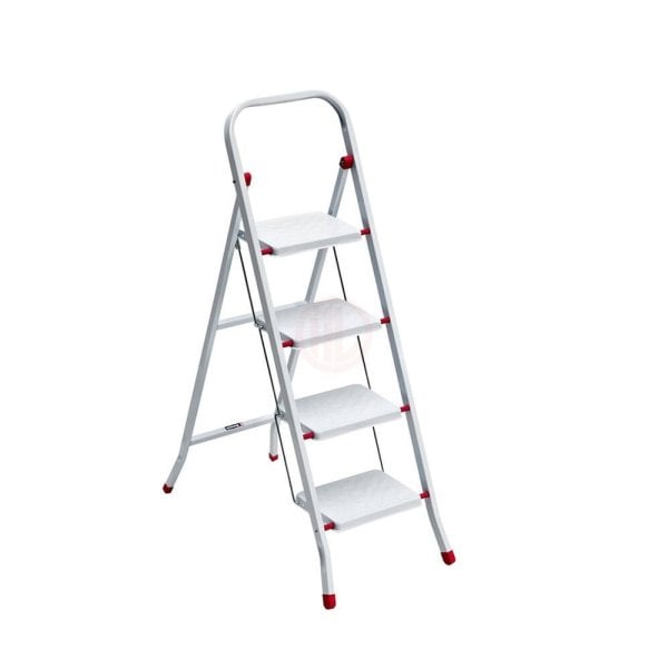 Saraylı Pratik Metal Merdiven 4 Basamaklı