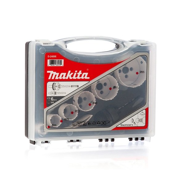 Makita D-24898 Bİ METAL DELİK TESTERE ELEKTRİKÇİ SETİ 20- - MAAD-24898