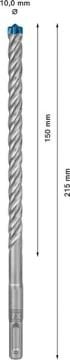Bosch Kırıcı Delici Uç SDS-Plus-7X Expert 10x215 mm (1 Adet) - 2608900098