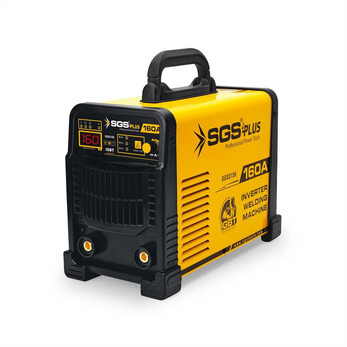 SGS 5156 İnvertör Kaynak Makinesi 160A