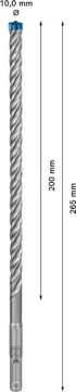 Bosch Kırıcı Delici Uç SDS-Plus-7X Expert 10x265 mm (10 Adet) - 2608900172