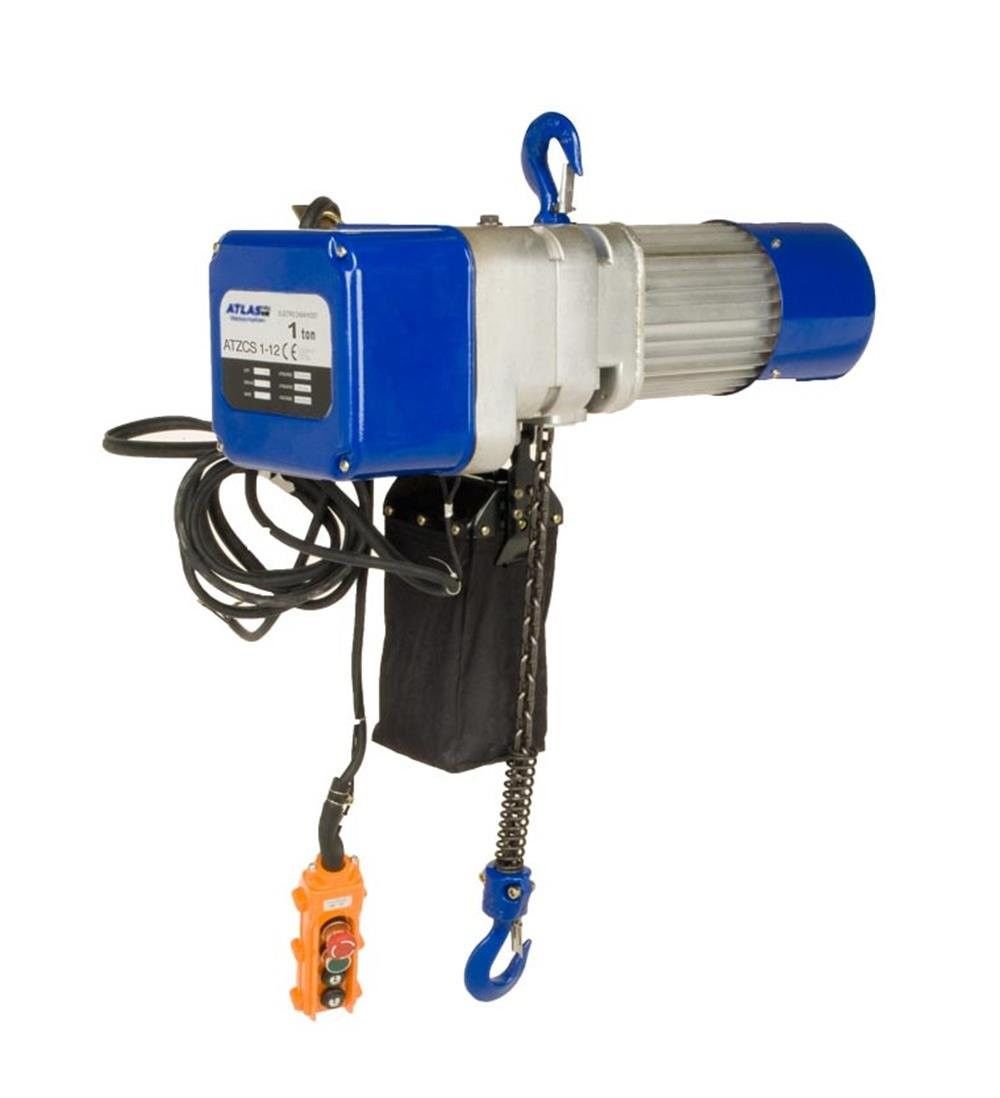 Atlas Pro 1 Ton 6 Mt Çift Hız Elektrikli Zincirli Vinç