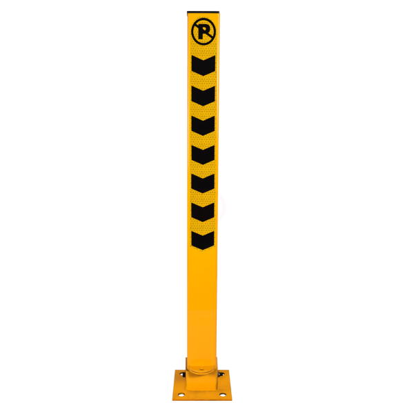 MFK Plastik Kilitli Yatar Park Direği 76 Cm Sarı (4x6) - MFK6246
