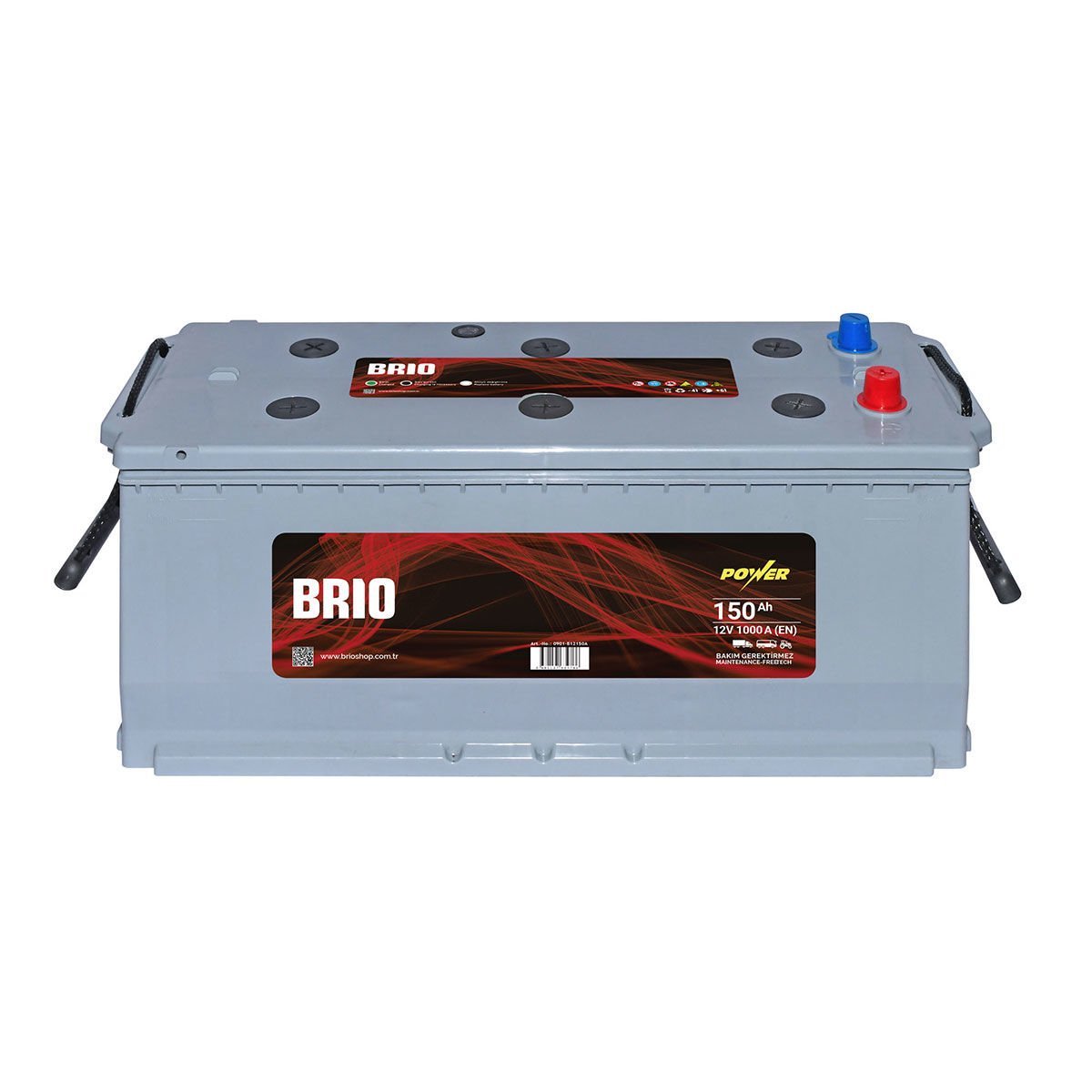 Brio Akü 150 Amper (12 Volt)