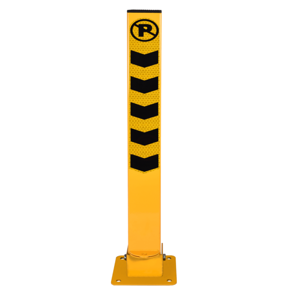 MFK Plastik Kilitli Yatar Park Direği 76 Cm Sarı (8x8) - MFK6288