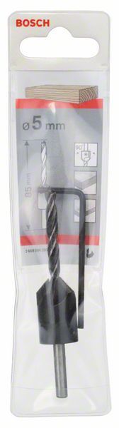 Bosch Ahşap Matkap Ucu Havşalı Silindir 5 mm - 2608596392