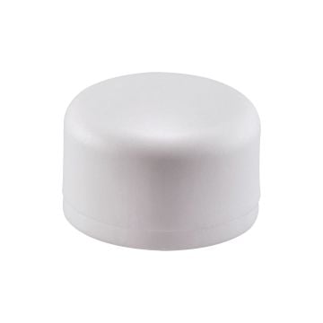 KAS PPRC Kapama Başlığı Beyaz 25 mm