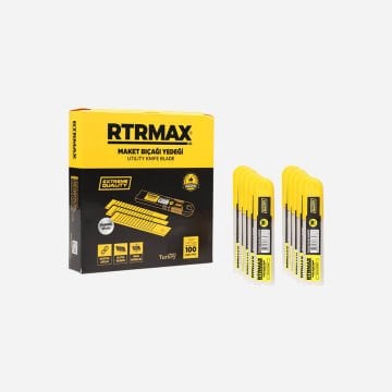 Rtrmax RAK116 Maket Bıçağı Yedeği Geniş (100 Ad)