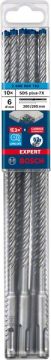 Bosch Kırıcı Delici Uç SDS-Plus-7X Expert 6x265 mm (10 Adet) - 2608900162