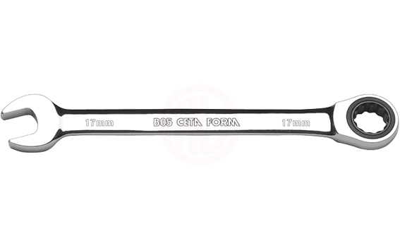Ceta Form C-Gear Cırcırlı Kombine Anahtar (Düz) 32 Mm