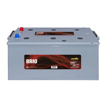 Brio Akü 240 Amper (12 Volt)