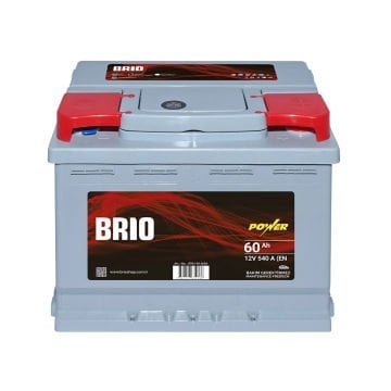 Brio Akü 60 Amper (12 Volt)