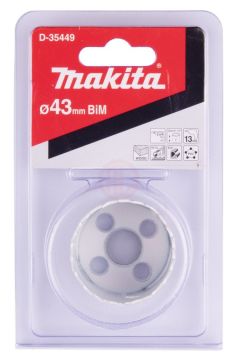 Makita Bi-Metal Delik Açma Testeresi 43 mm (D-35449)