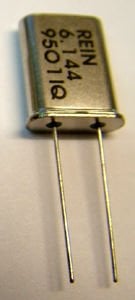 Schukat Krıstal, 6,144 Mhz Hc-18/U