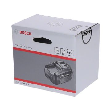 Bosch Akü Li-Ion 18V 4,0 Ah DIY ECP - 2607337316