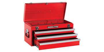 İzeltaş Çekmeceli Alet Sandığı Kırmızı Boş Orta (285x550x322)