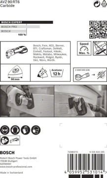 Bosch Starlock Aksesuarı / Expert Starlock Testere Ucu GA AVZ90 RT6 (1 Adet) - 2608900049