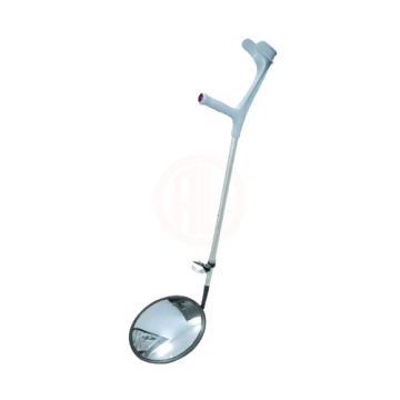 MFK Plastik Araç Altı Kontrol Aynası Ayna Çapı 30 Cm Uzunluk 130 Cm Kol Destekli - MFK6435