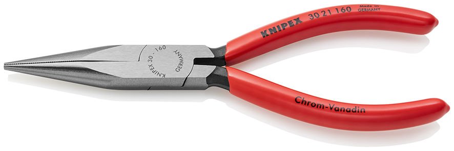 Knipex Yassı Ağız Uzun Kargaburun 160 Mm - KNI3021160