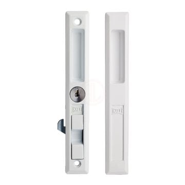 Kale PVC Alüminyum Doğrama İçin Sürme Kilit Anahtarlı Beyaz (Barelsiz) - 30200000001