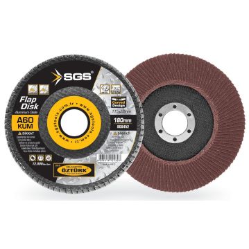 SGS 452 Flap Disk 180Mm Ao 60Kum