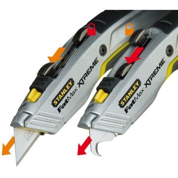 Stanley Fatmax Xtreme Çift Ağızlı Maket Bıçağı