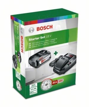 Bosch Akü Şarj Cihazı Set (AL 1830 CV + PBA 18V 2,5 Ah W-B) - 1600A00K1P