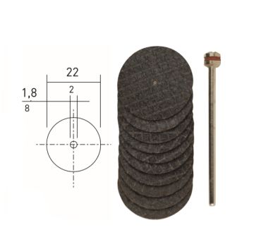 Proxxon Kesme Diski 22 mm (10 Adet) (28808)