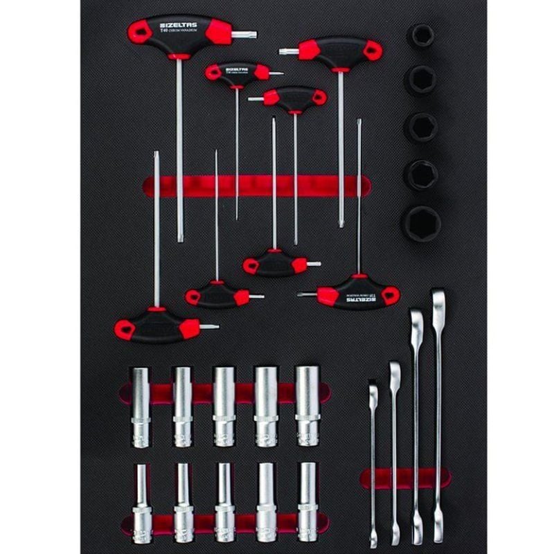 İzeltaş Pro Dolap 4. Çekmece İçi 27 Parça