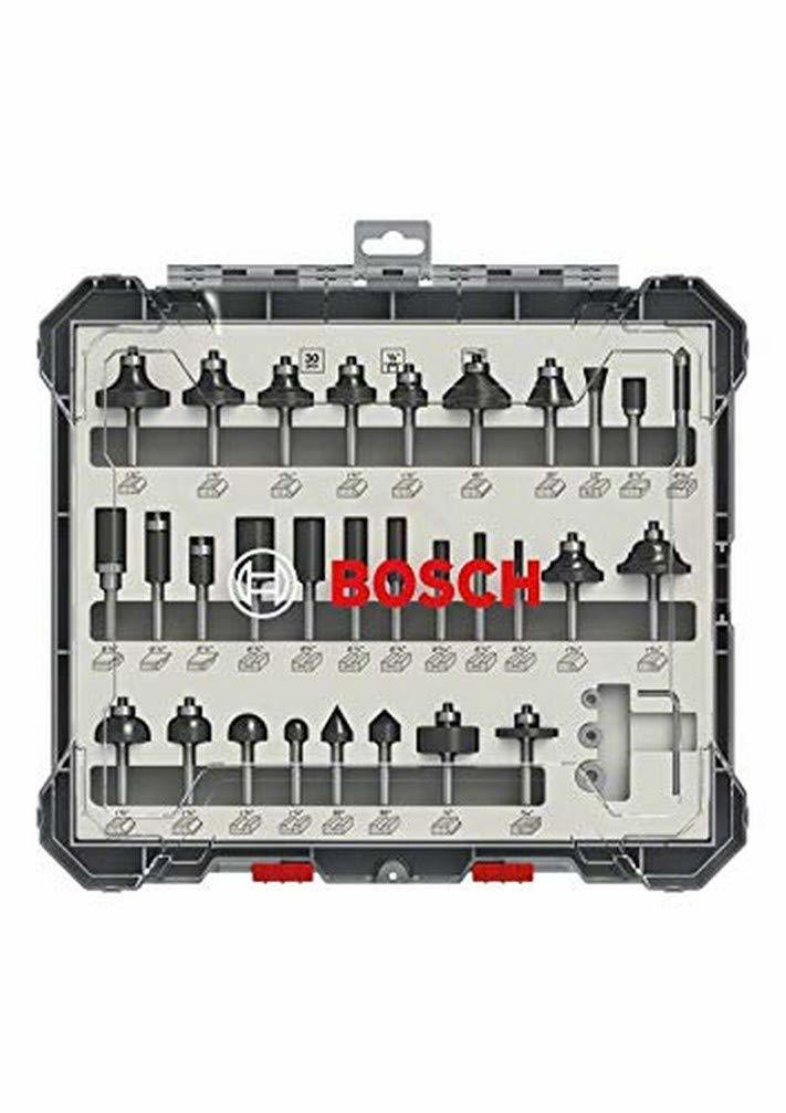 Bosch Freze Ucu Pro Set 1/4 İnç Şaftlı Karışık (30 Parça) - 2607017476