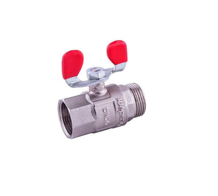 Klepsan Tam Geçişli Küresel Vana TS 13547 Erkek 1/2 İnç