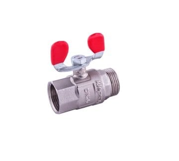 Klepsan Tam Geçişli Küresel Vana TS 13547 Erkek 1/2 İnç
