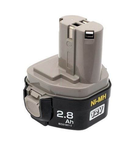 Makita Yedek Akü Ni-MH (1235) 12V 2,8 Ah Mandallı Kısa Tip (193059-5)