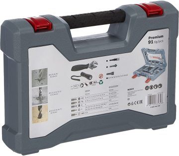 Bosch Vidalama ve Delme Ucu X-Line Premium Set (91 Parça) - 2608P00235