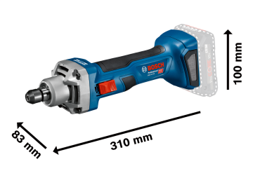 Bosch Akülü Kalıpçı Taşlama Makinesi GGS 18V-20 (Aküsüz) - 06019B5401