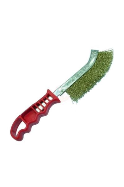 Hawk White HA10151 PLASTİK SAPLI EL TİPİ FIRÇA SARI TELLİ - HAWK10151