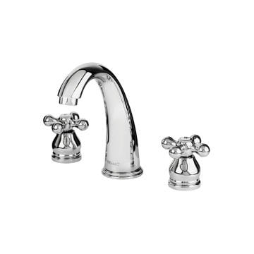 Newarc Nostalgic Üç Delikli Lavabo Bataryası Krom